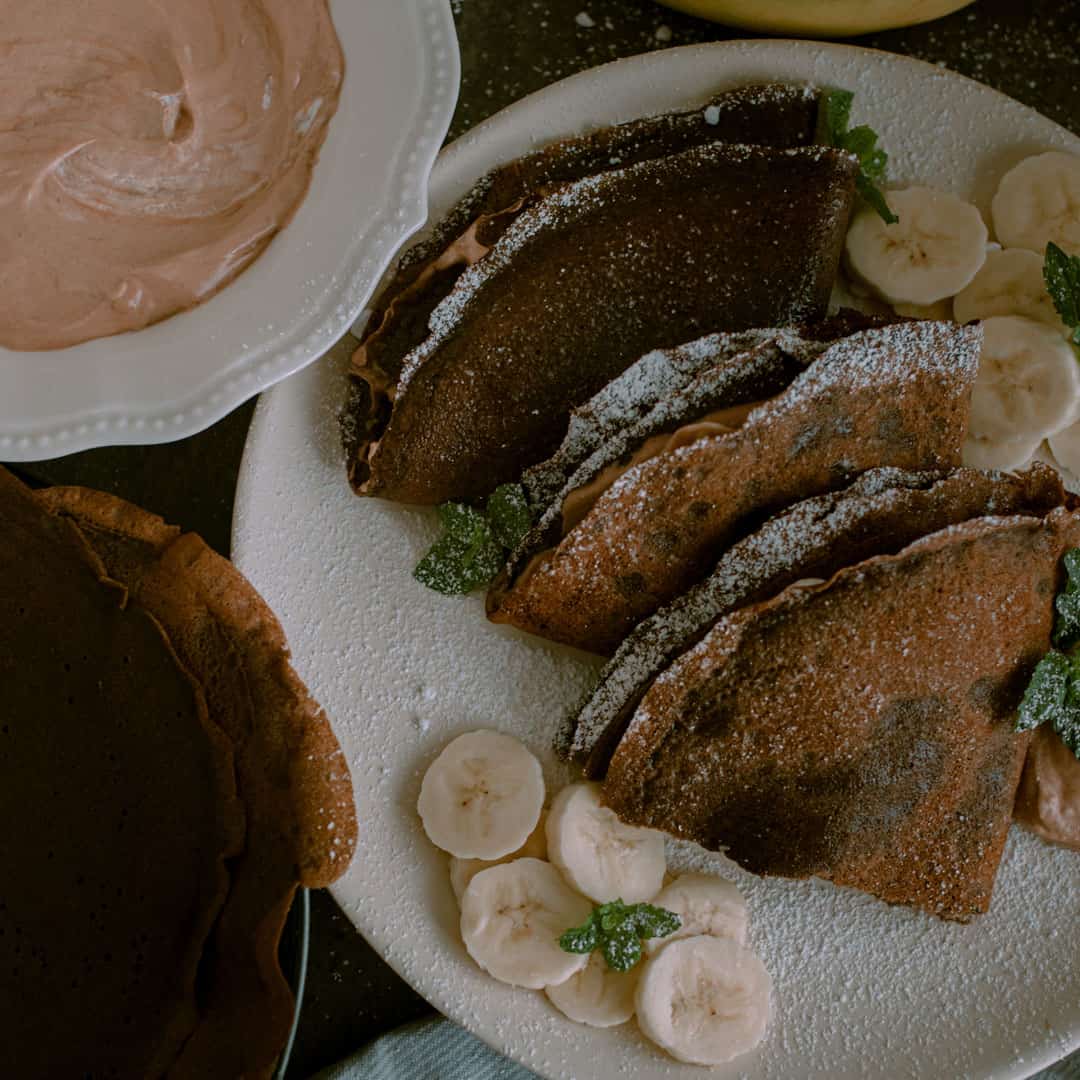 Chocolate Cream Cheese Crepe Filling and Other Filling Ideas